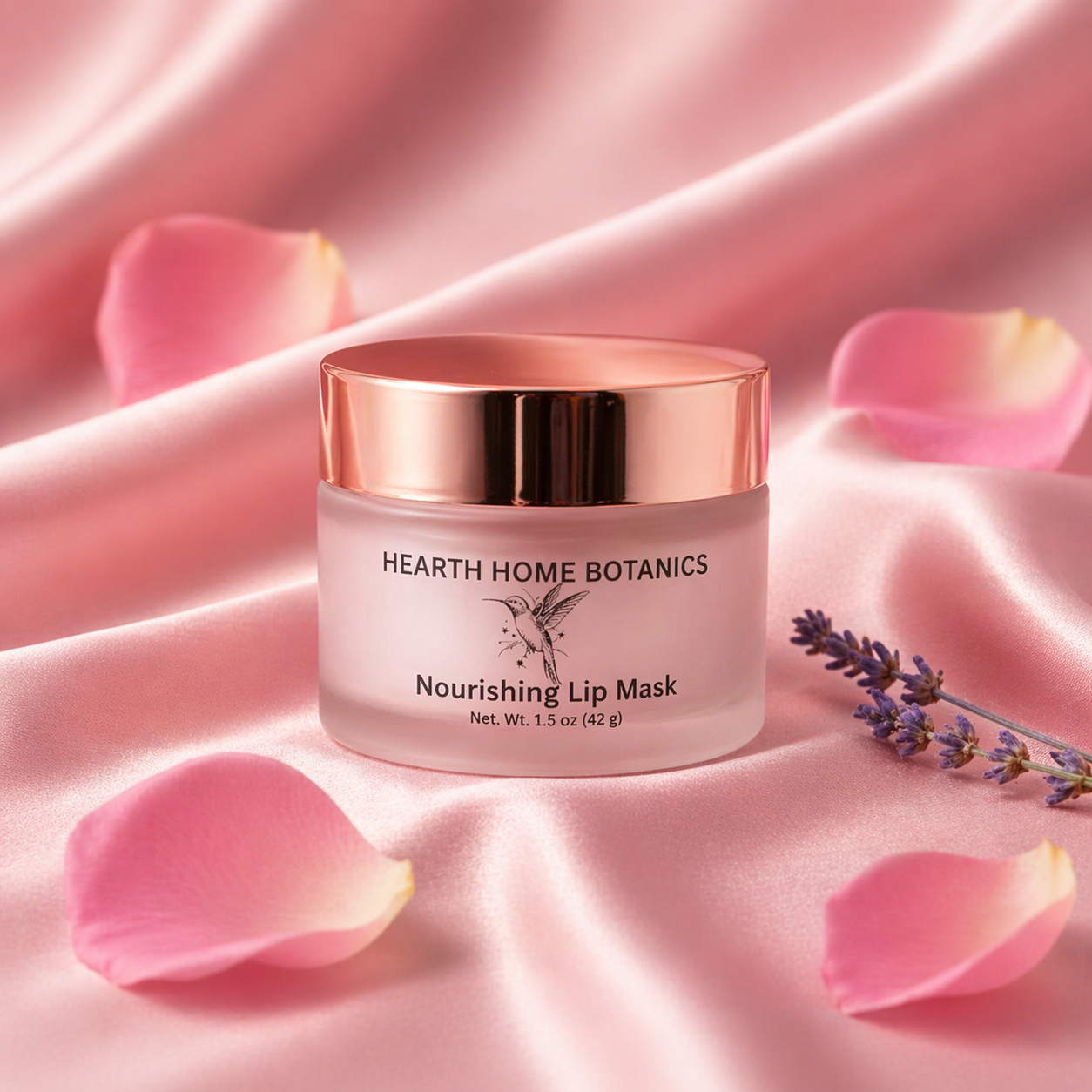 Hearth Home Botanics Nourishing Lip Mask – Deep Hydration Treatment